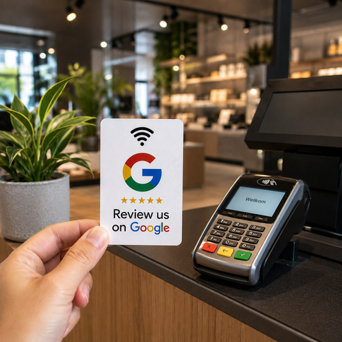 Google Review NFC Kaart