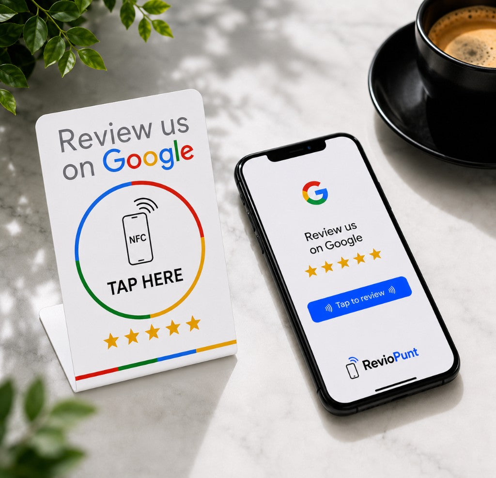 RevioPunt NFC review standaard